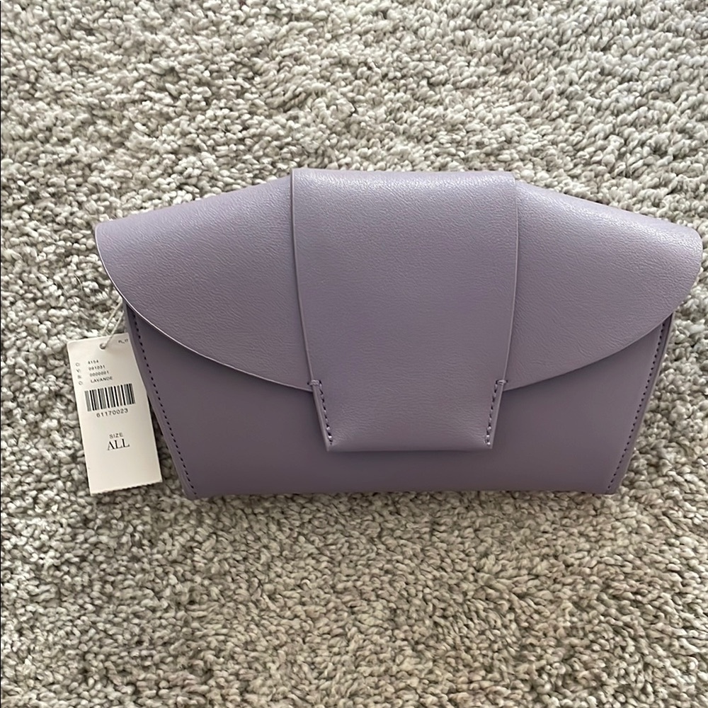 Lavender Clutch Bag